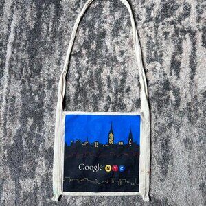 GOOGLE NYC SUBWAY SHOPPER SHOULDER BAGGood used...